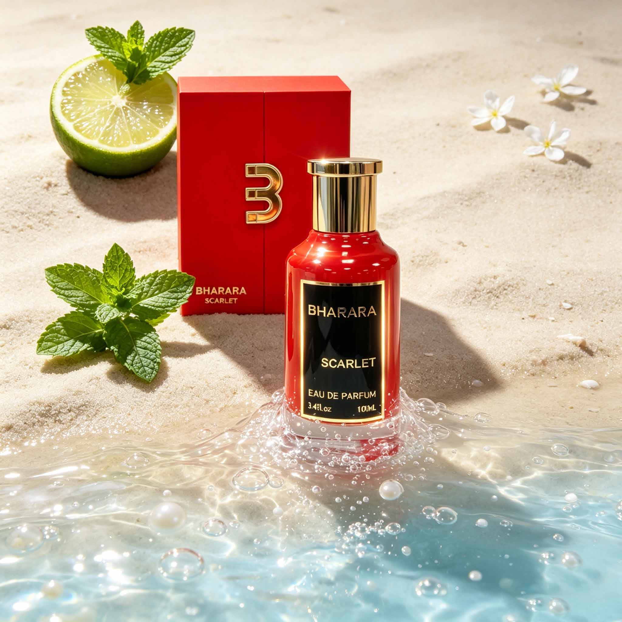 Women Luxury Formal Wear - Bharara Scarlet Eau De Parfum: Betoverende,