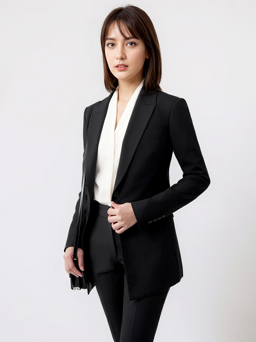 Women Formal Wear For Party - Dameskostuums Set Blazer Broek Kantoor Dame