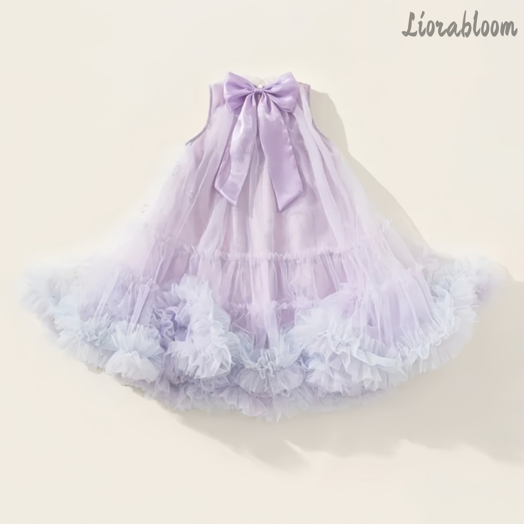 Women Formal Wear For Party - Paarse alledaagse prinsessenjurk Formele jurk Kanten