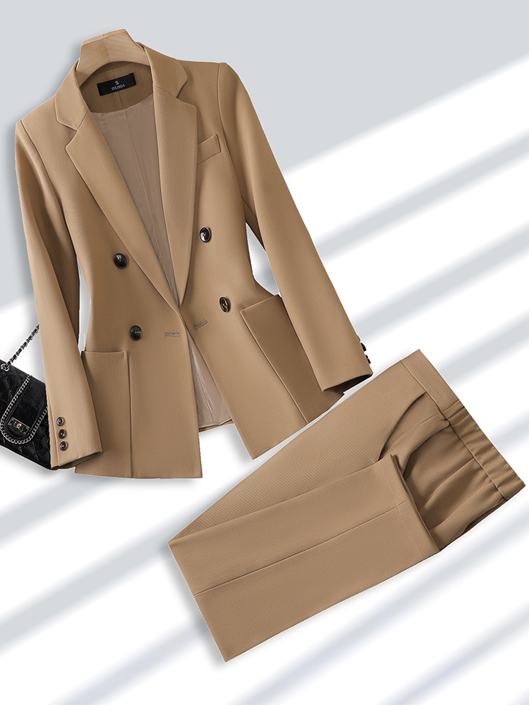 Women Formal Wear Winter - Mode Dames Broekpak Formele Dames Kantoorwerkkleding