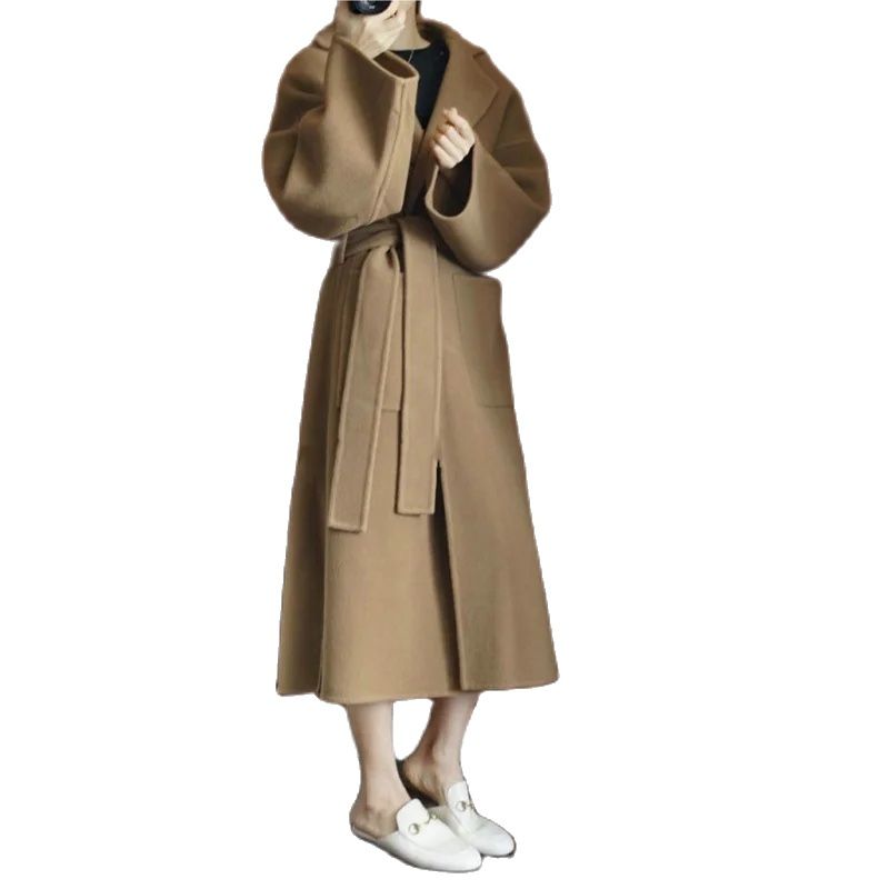Women Formal Wear Winter - Elegante dames lange jas 100% zuivere