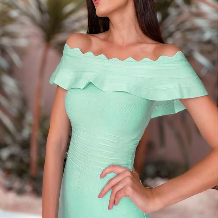 Formal Wear For Women Xl - HQBORY Zomer Vrouwen lange bandage split