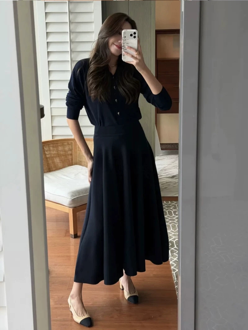 Nieuwe herfst dames wollen zij - Women Formal Wear Winter recensie en prijs