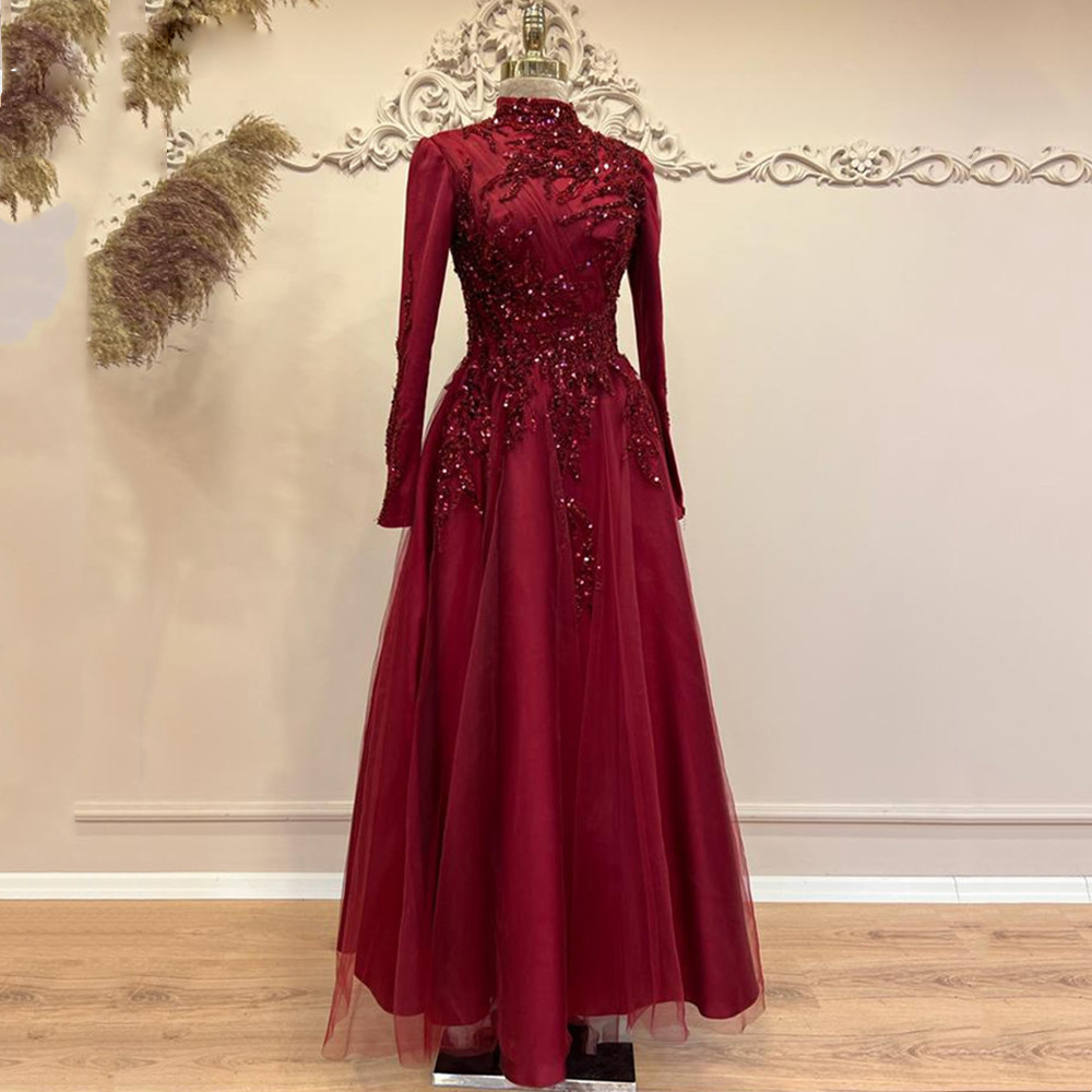 Kralen Enkellange A-Lijn Galaj - Women Formal Wear For Party recensie en prijs