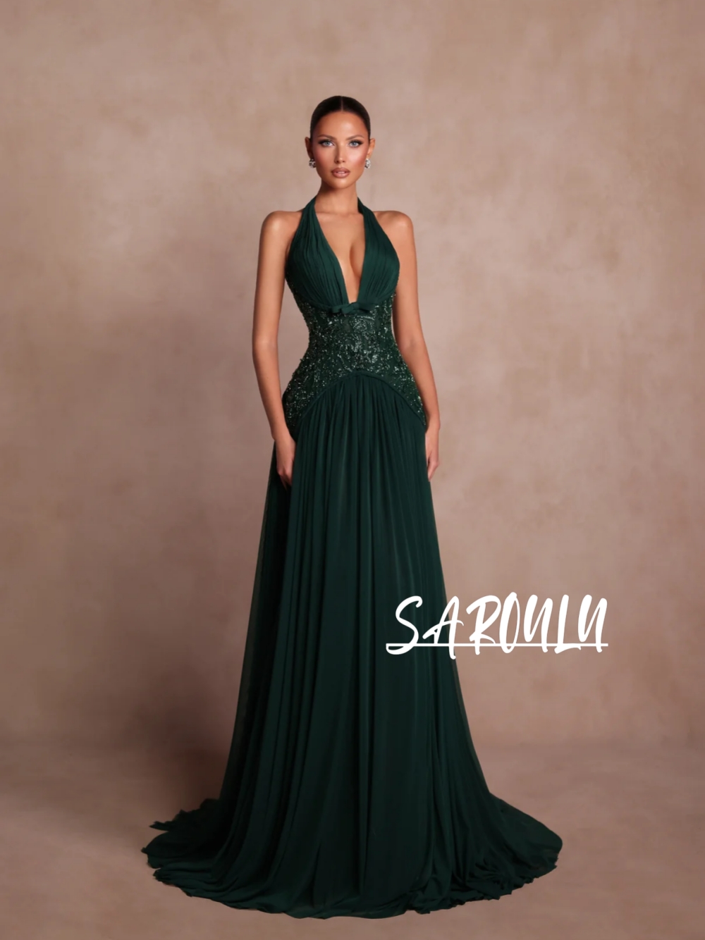 Plus Size Groene A-lijn Avondj - Women Formal Wear For Plus Size recensie en prijs