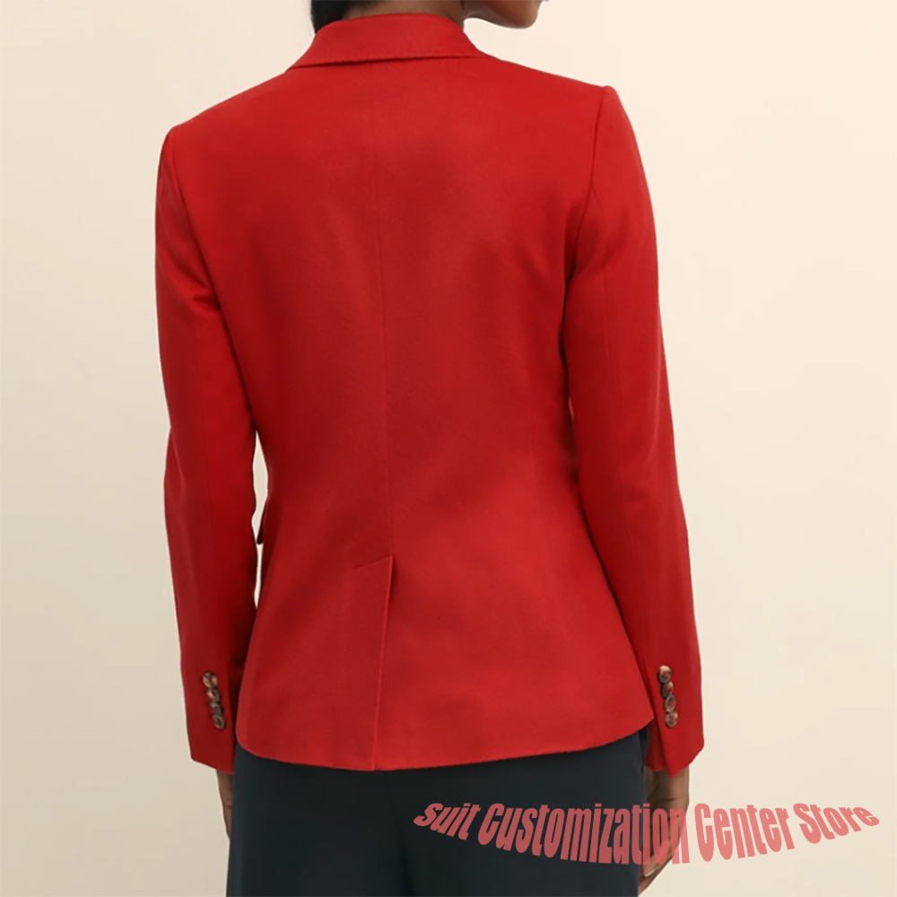 Marineblauwe wollen kleding vo - Women Formal Wear Outfits recensie en prijs