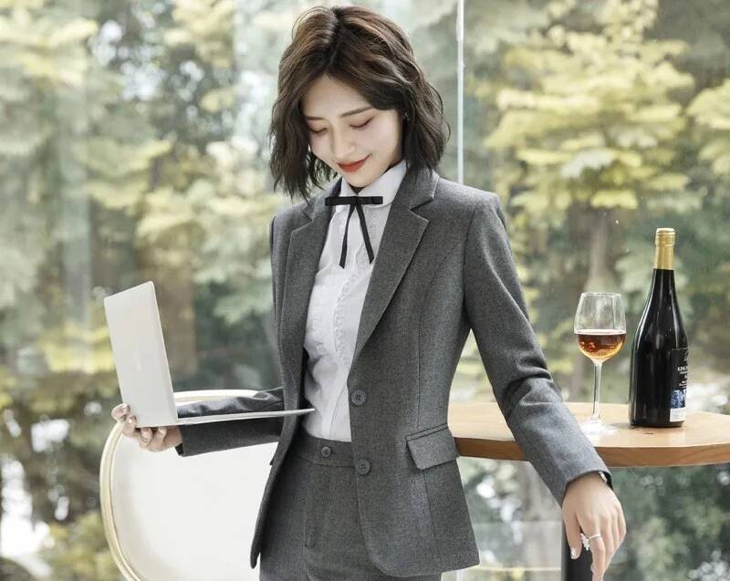 Nieuwigheid grijze formele bla - Women Formal Wear Winter recensie en prijs