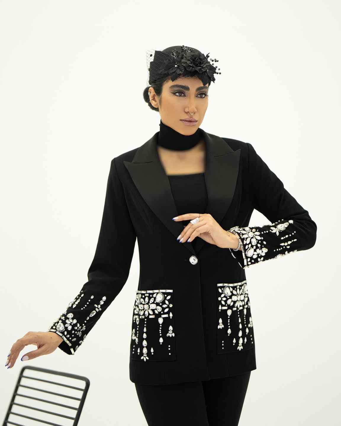 Damespakset met strass steentj - Women Formal Wear Outfits recensie en prijs
