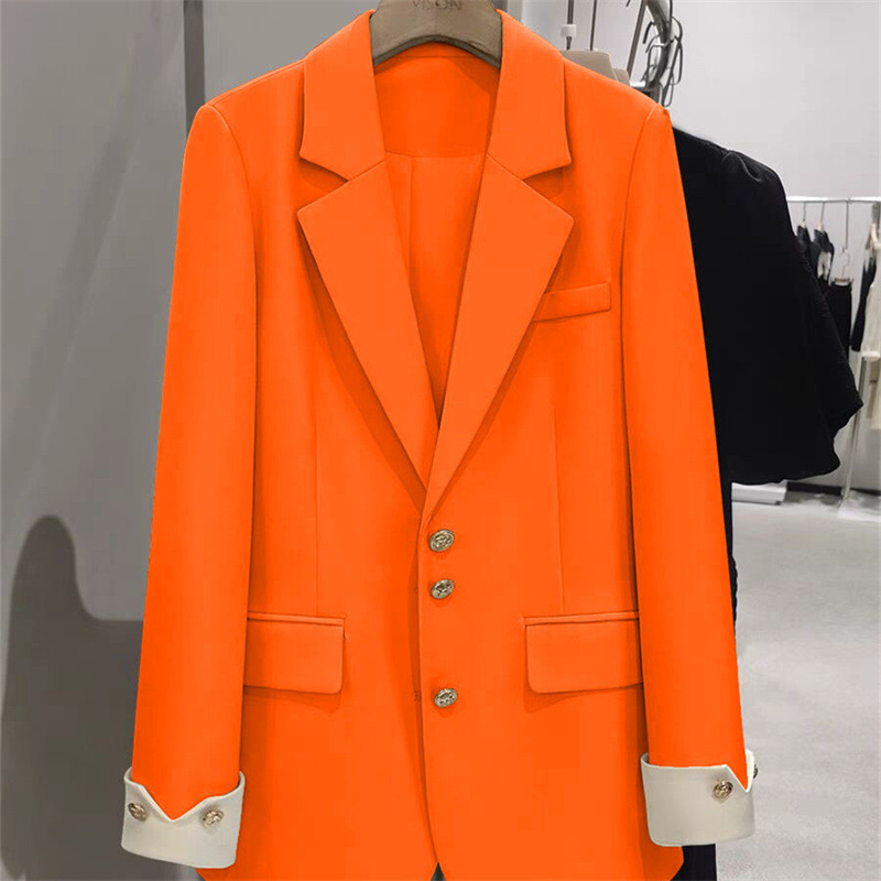 Mode Dames Blazer Kleurblok La - Women Formal Wear Winter recensie en prijs