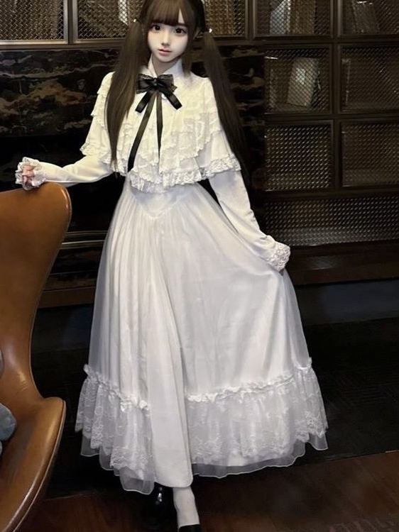 Japanse kanten jurk met korte  - Women Formal Wear Outfits recensie en prijs