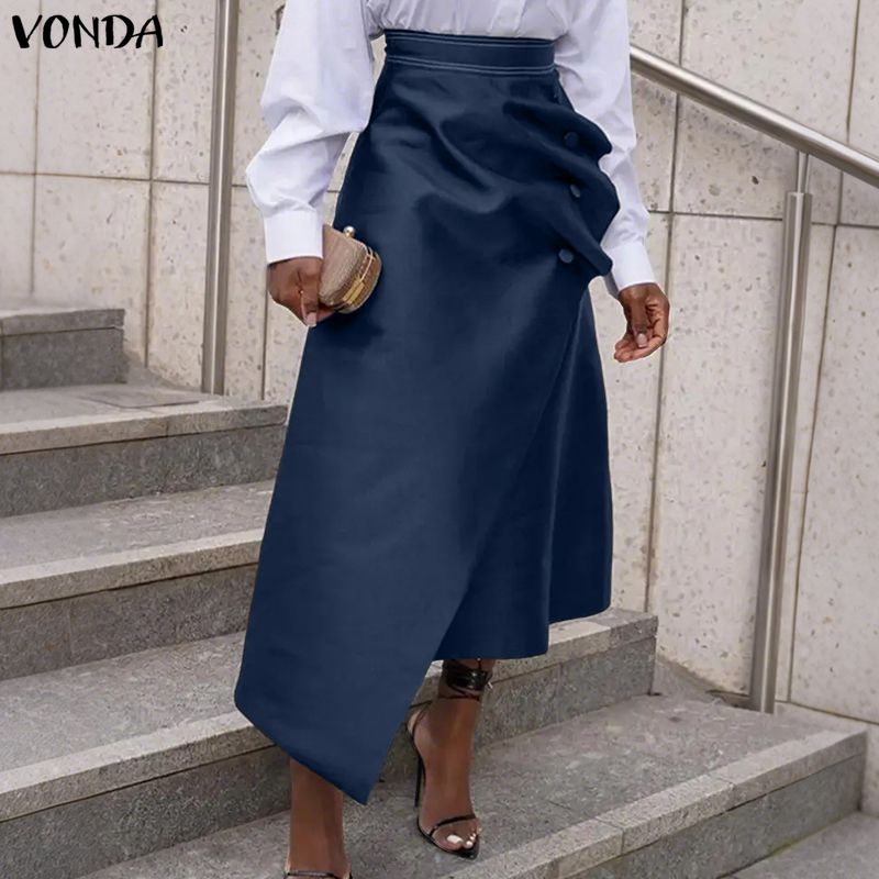 VONDA Plus Size 5XL Elegante V - Pencil Skirt Midi recensie en prijs